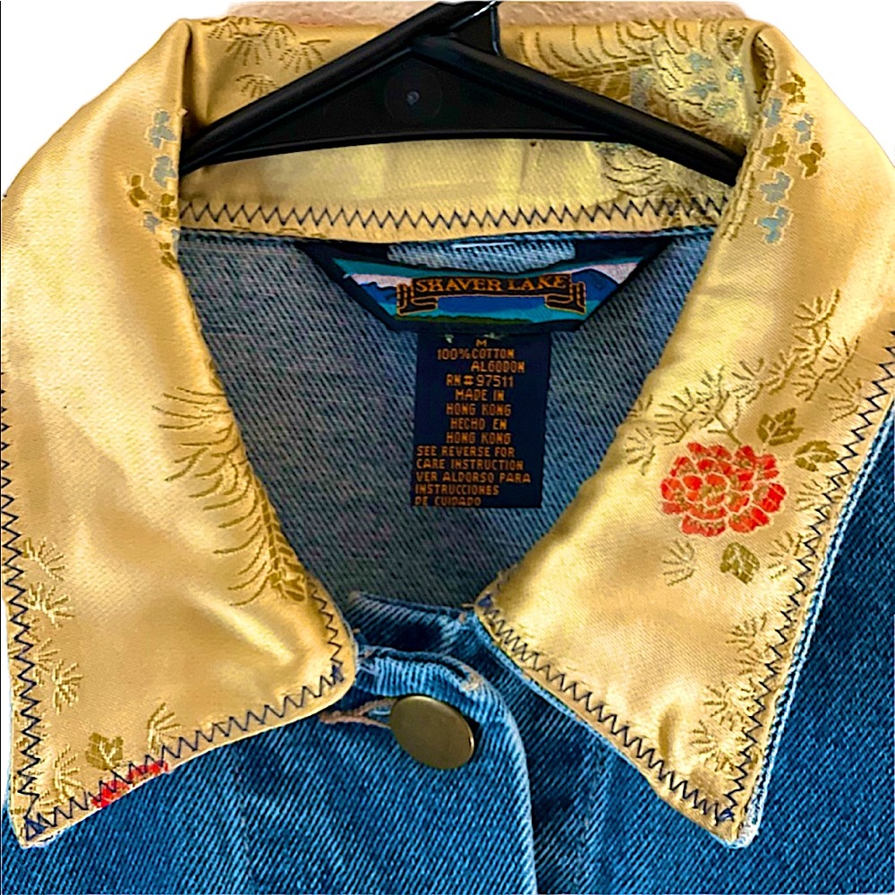 Patchwork Denim Jacket - image 5